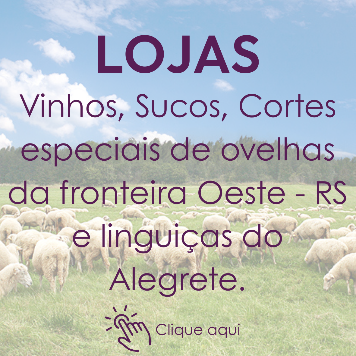 vinhos sucos cortes de ovelha linguiça do alegrete