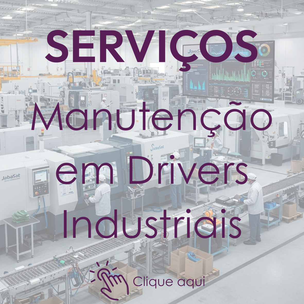 serviço de manutenção industrial